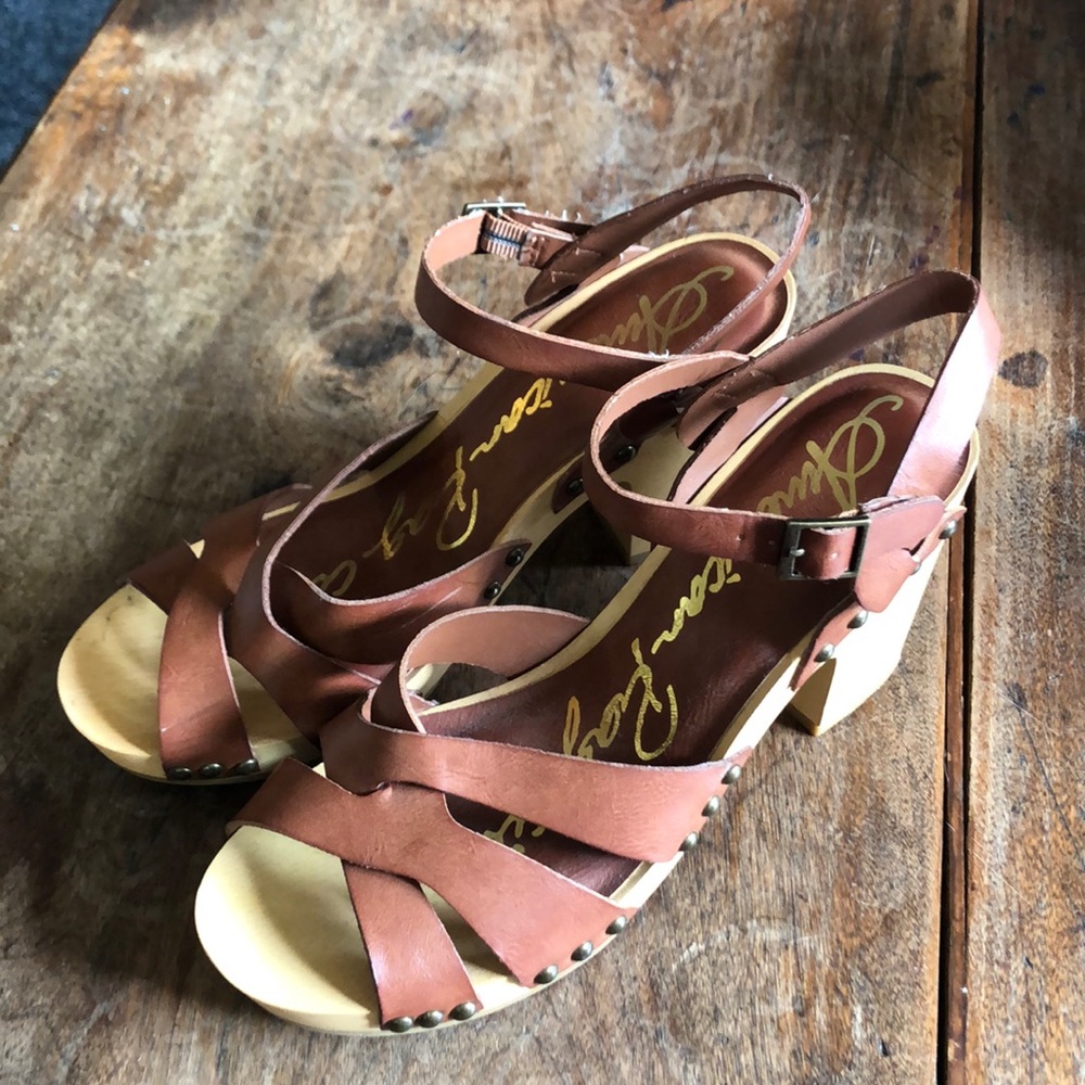 Brown Platform Sandals size 9